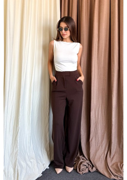 Kadın Cırtlı Palazzo Pantolon 2995