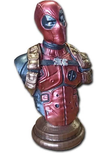 Polyester Deadpool Figür Büyük Boy