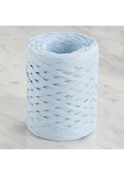 Natural Raffia 90 gr Açık Mavi Kağıt Ip - 27