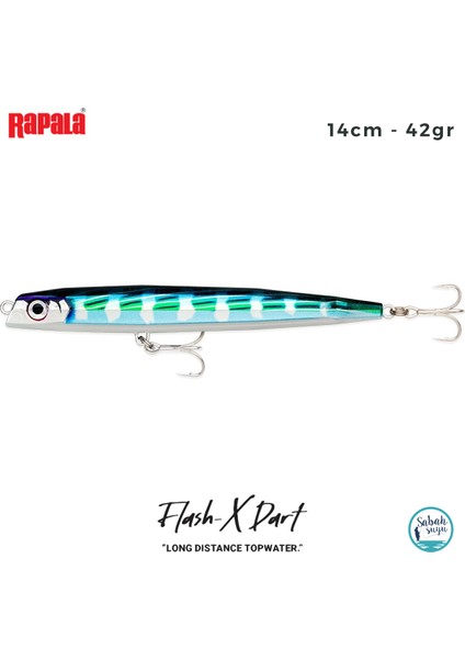 Flash-X Dart 14CM 42GR #hdbto Yem