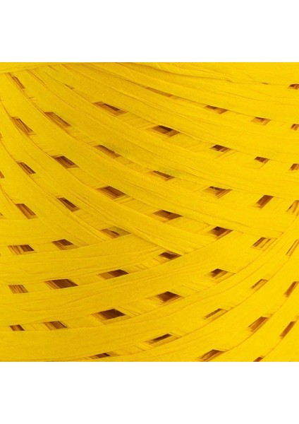 Natural Raffia 90 gr Sarı Kağıt Ip - 9 fiyatları