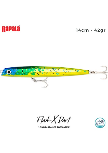 Flash-X Dart 14CM 42GR #mahı Yem
