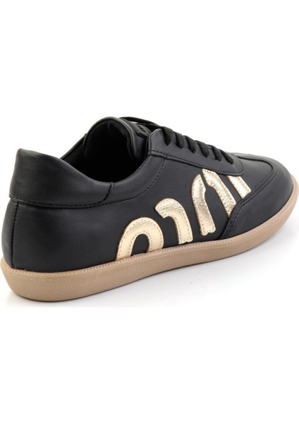 Siyah Altın Kadın Sneaker K01179888809 modelleri