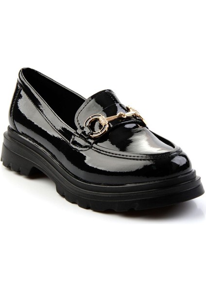Siyah Kadın Loafer Ayakkabı K01257060998 modelleri