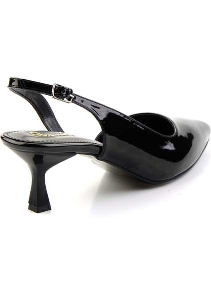 Siyah Kadın Klasik Topuklu Ayakkabı K01209192508 modelleri