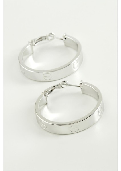 Crt Halka Küpe 3 cm