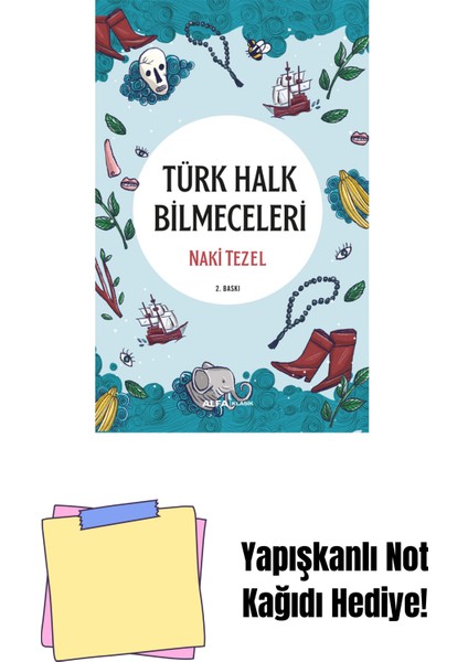 Türk Halk Bilmeceleri + Yapışkanlı Not Kağıdı