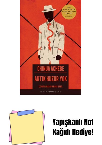 Artık Huzur Yok + Yapışkanlı Not Kağıdı