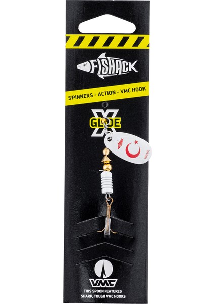 Döner Kaşık - Fishack Glidex - 100.YIL - 5g - No:2 - Alabalık/turna/levrek Olta Kaşığı modelleri