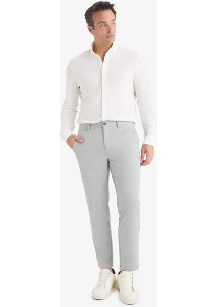 Jogger Fit Cepli Esnek Kumaş Düz Paça Pantolon T6317AZ25AU fiyatları