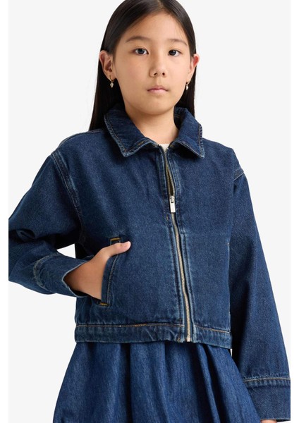 Kız Çocuk Denim Ceket F7164A825AU modelleri