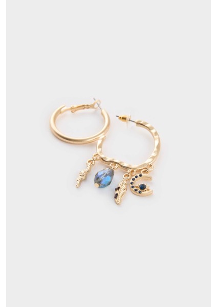 Kadın 2'li Gold Küpe F6634AXNS fiyatları