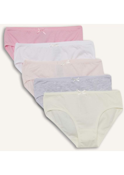 Kız Çocuk 5'li Slip Külot F8630A825AU