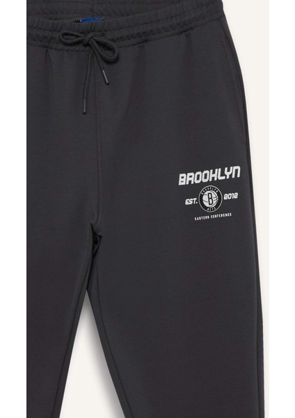 Fit NBA Brooklyn Nets Standart Fit Cepli Jogger E8757AX25AU fiyatları