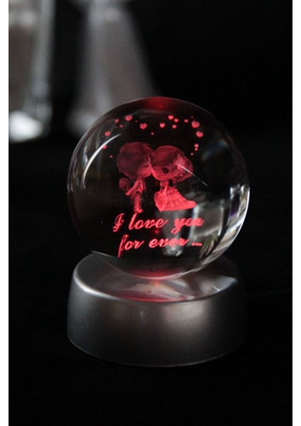 Sevgi Dolu Cam Küre Işıklı, Sonsuz Anlamlı Hediye