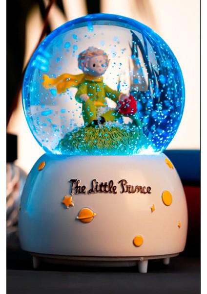 Işıklı Müzikli Büyük Boy Kar Küresi, Otomatik Kar Tanesi ve Püskürtme Özelliği