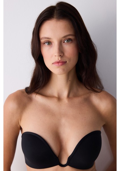 Deep Decollette Siyah Sütyen fiyatları