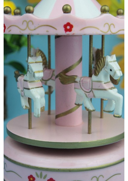 Nostaljik Kurmalı Müzikli Atlı Karınca Dekoru, Şık ve Sevgiyle Tasarlanmış. fiyatları