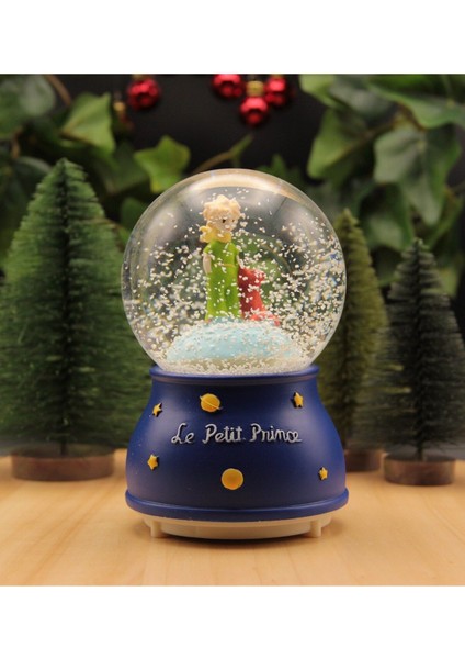 Renkli, Işıklı ve Müzikli Büyük Boy Prens Kar Küresi modelleri