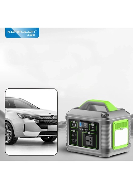 CN05 Powerbank 600W 128.000 Mah Kamp Şarj 60W Pd - Siyah