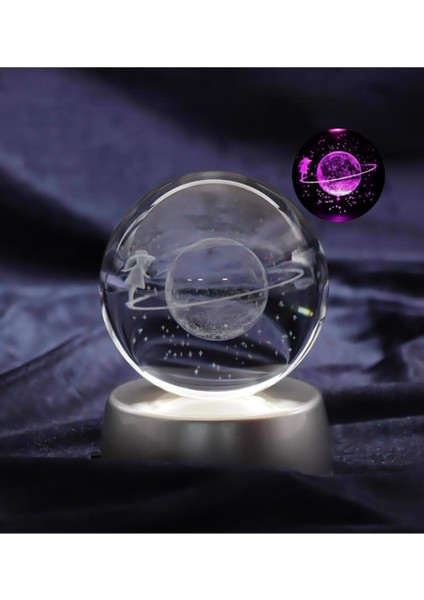 Renkli Işıklı Kristal Küre, Kız Figürlü, Hediye, Dekoratif, Şık ve Parlak Tasarım modelleri