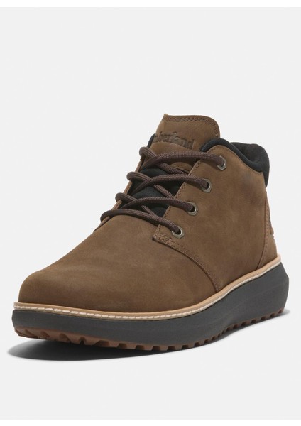 Deri Koyu Kahve Erkek Bot Hudson Road Mıd Lace Up Chukka Boot fırsatları