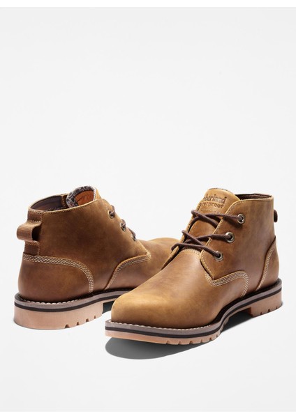 Deri Kahve Erkek Bot Larchmont Mıd Lace Up Waterproof fırsatları