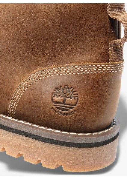 Deri Kahve Erkek Bot Larchmont Mıd Lace Up Waterproof indirimleri