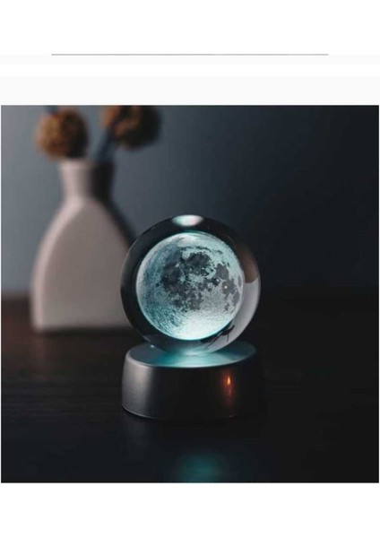 Renkli LED Işıklı Cam Küre Gece Lambası Dekoratif ve Hediye Seçeneği fiyatları
