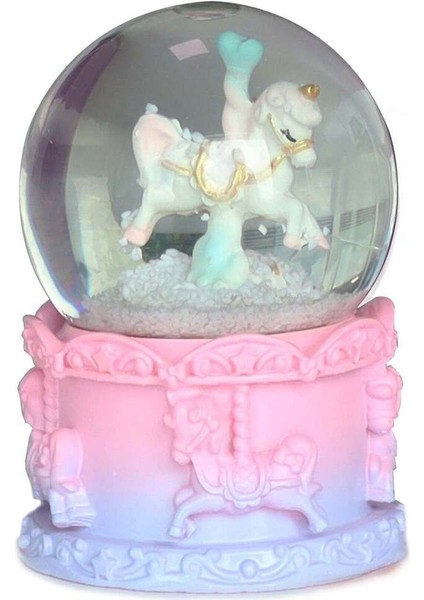 Mor Atlıkarınca Kar Küresi, Eğlenceli ve Şık Dekoratif Obje fiyatları