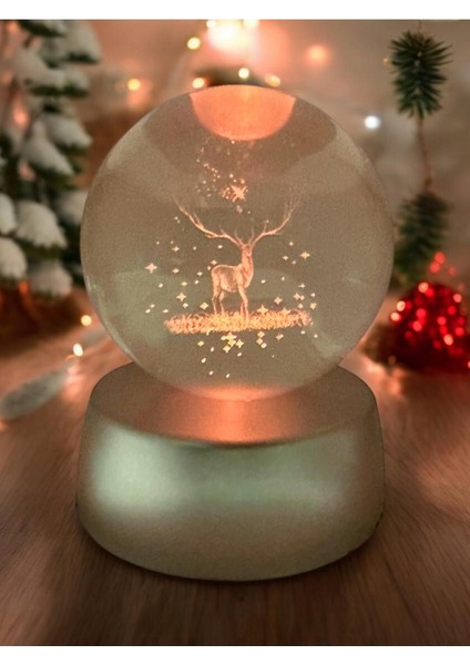 Renk Değiştiren LED Işıklı Cam Küre ve Lotus Notlu Dekor Seti indirimleri