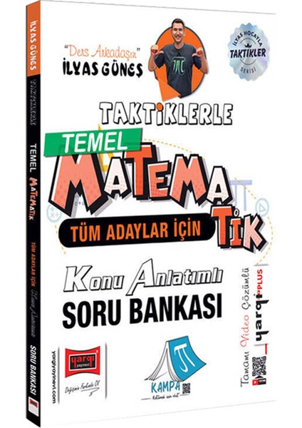 Ilyas Güneş Taktiklerle Serisi Tüm Adaylar Için Konu Anlatımlı Soru Bankası Kazandıran Matematik Set fırsatları