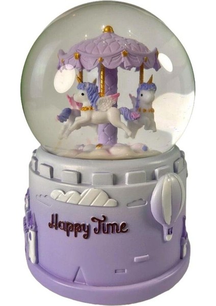 Şık Orta Boy Kar Küresi, Dekoratif ve Estetik Süs Eşyası