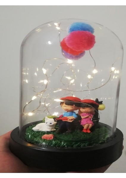 Işıklı Fanus Sevgili ve Sevdiklere Özel Güzel Hediye fiyatları