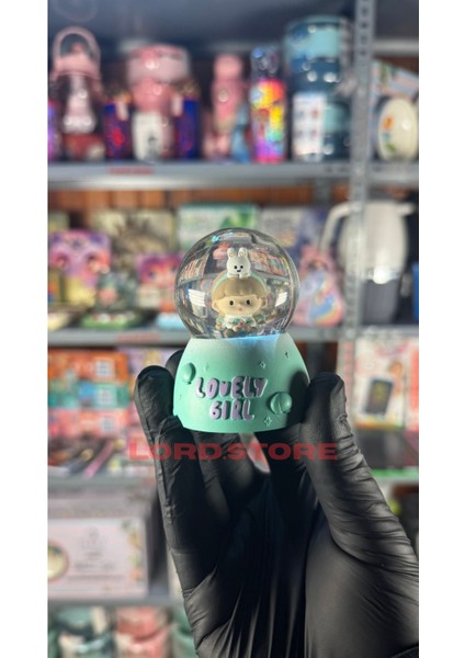 Sevimli Kız Kar Topu, Eğlenceli ve Renkli Hediyelik Eşya