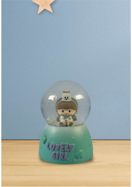 Sevimli Kız Kar Topu, Eğlenceli ve Renkli Hediyelik Eşya modelleri