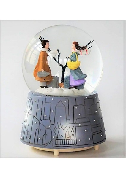 Işıklı Müzikli Aşıklar Kar Küresi, Sevgili ve Özel Günler Için Hediye fırsatları