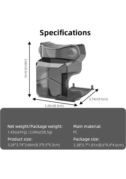3 Pro Lens Kapağı Gimbal Koruyucu Kapak Drone Aksesuarları Için (Yurt Dışından)