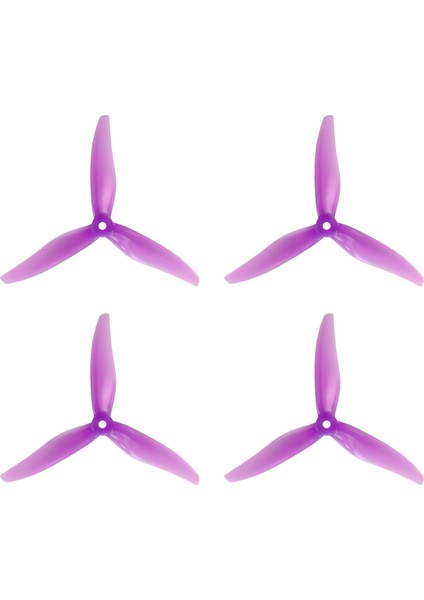 51377 5 Inç Pervane 3 Kanatlı Cw+Ccw Fpv Pervane Rc Drone B (Yurt Dışından)