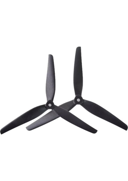 Fpv Drone Için 3 Kanatlı Siyah Karbon Takviyeli Naylon Pervane 7045 (Yurt Dışından)