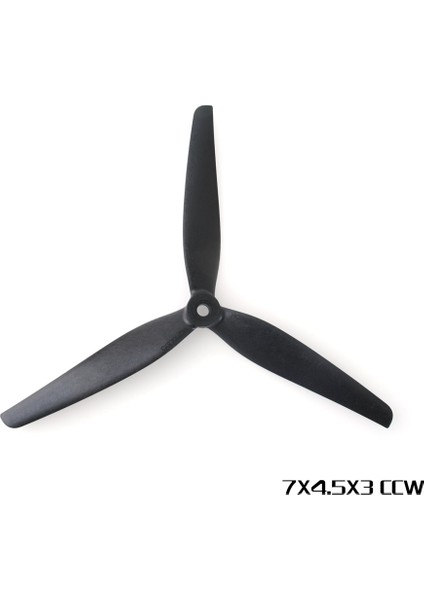 Fpv Drone Için 3 Kanatlı Siyah Karbon Takviyeli Naylon Pervane 7045 (Yurt Dışından) modelleri