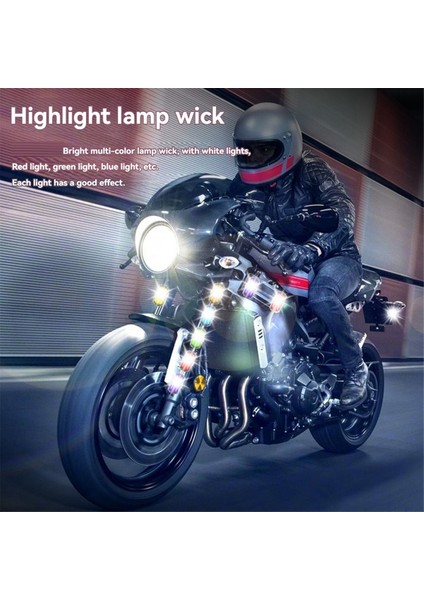Kablosuz LED Drone Strobe Işığı Motosiklet Araba Bisiklet 1 Işık (Yurt Dışından) fiyatları