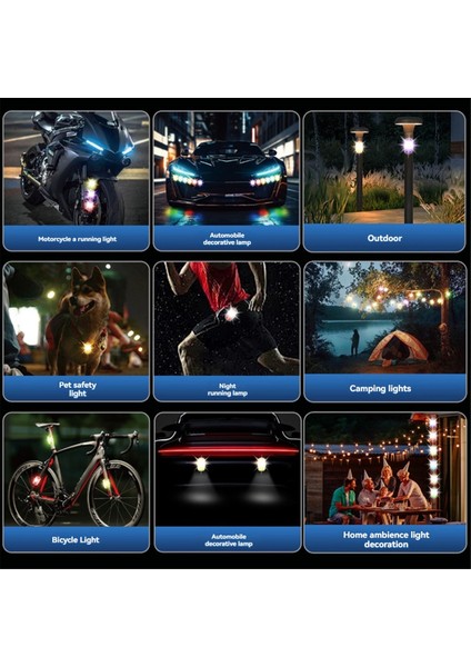 Kablosuz LED Drone Strobe Işığı Motosiklet Araba Bisiklet 1 Işık (Yurt Dışından) fırsatları