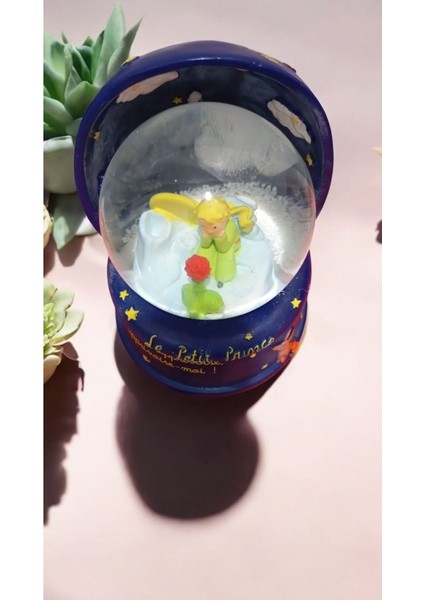 Sevimli Küçük Prens Kurmalı Kar Küresi, Eğlenceli ve Güzel Dekorasyon Ürünü fiyatları
