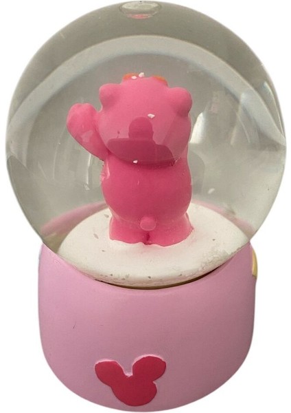 Pembe Kar Küresi, Ayıcıklı ve Işıklı, Sıcacık Hava Hissini Yaratır modelleri