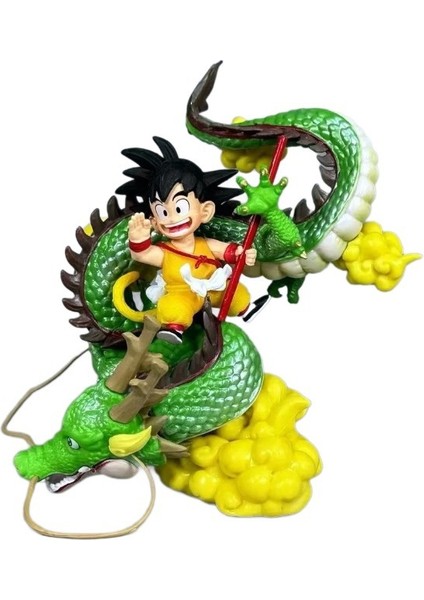 Dragon Ball Goku Ejderha Sahne Modeli (Yurt Dışından)