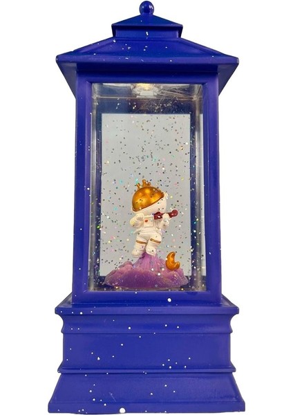 Renkli Kar Küresi ve Büyük Boy Yılbaşı Feneri, Hediyelik Dekorasyon