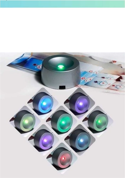 Renkli Cam Küre Işıklı, Şık ve Modern Dekorasyon Süsü modelleri