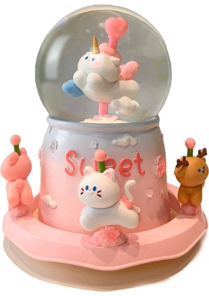 Renkli Kar Küresi 2025 Yılbaşı Hediyesi Orta Boy LLM-HDY0311 fiyatları