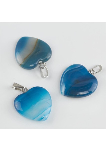 Akik Kalpli Doğaltaş Kolye Ucu